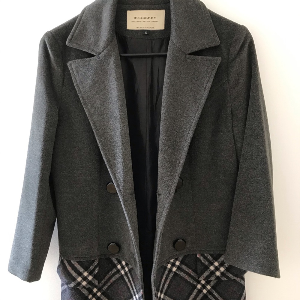 Burberry speciality duffle coating WOOL jacket - Picture 3 of 9